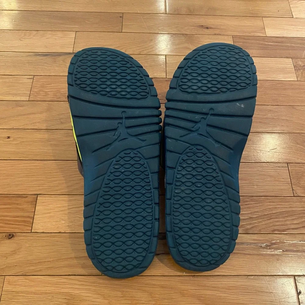 Nike Air Jordan Slides Jumpman Hydro 2 Retro‎ Flight Bred 644935-303 Size 13